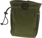 Camping Drawstring Storage Bag Portable Food Carrying Pouch for Hiking Sports Outdoor Activities Lightweight Multi Functional Tank Pouch Camouflage