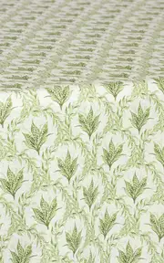 [Moda Domus] Lily of the Valley Printed Linen Tablecloth 90"