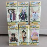 ONE PIECE FIGURES SET OF 6 World Collectable Wano Country 8 All Types NEW
