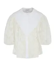 White fabric shirt 40,42 white