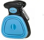 Dog Foldable Pooper Scooper，Pet Pooper Scooper ，Portable Poop Scooper Handheld Size for Walking Large and Small Dogs Outside Yard or Travel Outdoors, Pup Poop Scoop with Bag Container