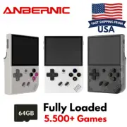 New Anbernic RG35XX Plus Retro Handheld Game Console 64GB Linux System