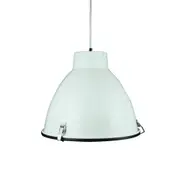 Orin Classic Industrial Metal with Acrylic Cover Pendant Light Lamp - White.