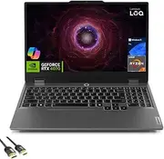 Lenovo LOQ RTX 4070 Gaming Laptop, 15.6" FHD 144Hz Display, AMD Ryzen 7 7435HS Processor, NVIDIA GeForce RTX 4070, 64GB DDR5 RAM, 2TB SSD, Backlit KB, Keypad, US Version KB, Win 11 Pro