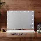 Hollywood Vanity Mirror with 15 LED Dimmable Bulbs Smart Touch Control