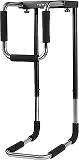 VIVO Large Adjustable Under Desk PC Mount, Heavy Duty Computer Case CPU Tower Holder with Secure Locking, Holds up to 30kg, MOUNT-PC04L