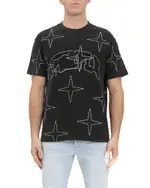 Purple Brand Studded Logo Tee