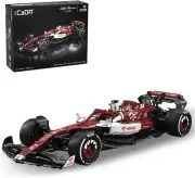 Cada Alfa Romeo Formula 1 C64005W, MOC Technical Car Building Blocks Kit Simu...
