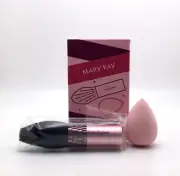 New In Box Mary Kay Highlight Brush & Contour Sponge Set #191932 ~ Free Ship!