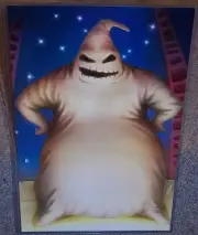 Nightmare Before Christmas Oogie Boogie Glossy Print 11x 17 Hard Plastic Sleeve
