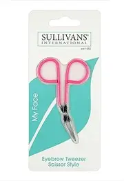 Sullivans Scissor Style Eyebrow Tweezer, 85 mm Length