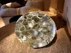 Natural Agate Sofa Center Table Custom Made Geode Stone Luxury Home Furniture