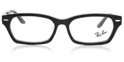Ray-Ban RX5344D Icons Asian Fit 2000 Men's Glasses Black Size 55 - Private Health Rebate - Blue Light Block Available