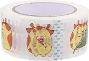 HOODANCOS Animal Design Sealing Tape 1pc Strong Adhesive Box Packing Tape for Easy Use