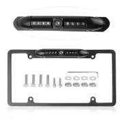 License Plate Backup Camera,HD Night Vision Reverse Camera with 8 LED,170°Wid...