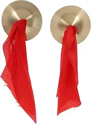 WHAMVOX Dance Hand Cymbals for Boys and Girls Educational Instrument Toys Boys and Girls Hand Percussion Cymbals Party Time