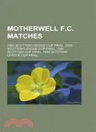 在飛比找三民網路書店優惠-Motherwell F. C. Matches: 1950