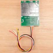 3S 12V 100A BMS Li-Iron Lithium Battery Charger Protection Board with Power Battery Balance/Enhance PCB Protection Board White Green