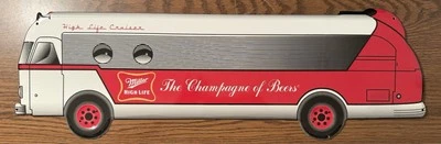 Miller High Life Cruiser Metal Tin Tacker Sign - NIB