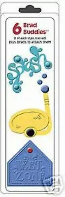 POOL BRAD BUDDIES Swimming Splash Scuba Mask Scrapbooking Card Making Stamping