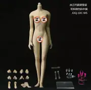 JIAOU DOLL JOQ-10C-WS 1/6th Female Pale Skin Middle Bust Seamless Body Doll Toy