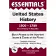 United States History 1500-1789: From Colony to Republic. Quick Access to the Important Issues & Events of the Period
