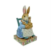 Beatrix Potter by Jim Shore Mrs Rabbit In Rocking Chair A Mother's Love