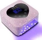 Cordless UV LED Nail Lamp,72W Rechargeable Nail Dryer Gel Polish Light with Larg