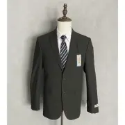 Kenneth Cole Reaction Men's 38 Regular Suit Jacket Flex Fabric Dark Grey NEW