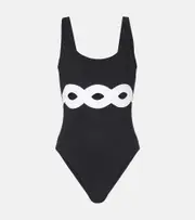 [Karla Colletto] Karla Colletto Cutout swimsuit AU 20 black