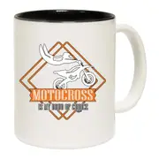 Motocross Is My Choice Dirt Bike Mug Cup