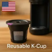Reusable K-Cup Coffee Filter for Keurig 1.0 & 2.0 Machines Pod Holder