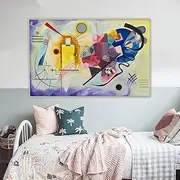Paint by Numbers for Adults Wassily Kandinsky " Yellow,Red,Blue " Adult Paint by Number Kits On Canvas