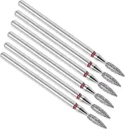 FRCOLOR Professional Nail Drill Kit Pcs Nail Drill Bits for Manicure Cuticle Remover Polisher for Home Salon
