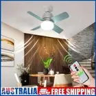 # E27 Socket Ceiling Fans with Lights White Ceiling Fan Living Room Study Home U