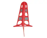 Sandleford 2-Piece Click 50cm Stackable Safety Cone Alert Warning Road Sign OR