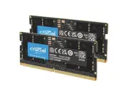 Crucial 128GB (2 x 64GB) 262-Pin DDR5 SO-DIMM DDR5 5600 (PC5 44800) Laptop