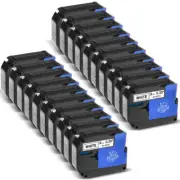 Compatible for Brother P-Touch Label Maker M-K MK 221Tape Cartridges 3/8" 20Pack