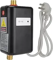 220V 3800W Instant Water Heater, Mini Electric Tankless Hot Water Heater Bathroom Kitchen Washing for Shower Bathroom Kitchen Washing AU Plug