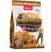 Maxine's Burn Protein Powder Chocolate Honeycomb G/F 900g Pouch