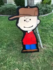PEANUTS ~ CHARLIE BROWN ~ CHRISTMAS LAWN ART ~ YARD DECOR
