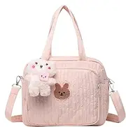 Shoulder Diaper Bag - Nursery Storage Box and Car Organizer, Portable Mom Bag, Large Capacity Tote Bag for Travel, Diapers, Boy