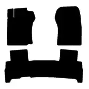Custom Fit Carpet Floor Mats For 2010 Toyota 4Runner (for: Toyota)