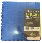 ProsourceFit Puzzle Mat ½ inch, 24 SQ FT, 6 Tiles, EVA Foam Interlocking Tiles