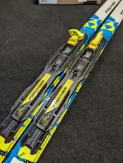 Fischer Snowstar Jr Kid's Cross Country Skis, Waxless, Twin Skin