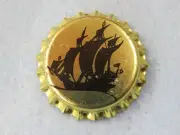 Beer Bottle Crown Cap ~ WACHUSETT Brewing Co ~ Westminster, MA ~ Big Ship Design