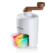 Shaved Ice Machine Snow Cone Machine - Portable Crusher with Free Cube Trays ...