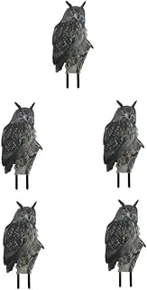 Toddmomy 5pcs Fox Decorative Pile Birds Garden Stakes for Plants Lawn Decoration Stakes Yard Decoration Stakes Owl Garden Statue Garden Owls Owl Yard Decor Outdoor Ornaments Acrylic