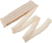 Sofa Fringe Trim Yards Cotton Tassel Lace Edging Decoration for DIY Sewing Crafts for Cushions Curtains Upholstered Furniture and Home