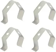 POPETPOP 4Pcs BBQ Clip Holder for Meat Thermometer Probe Clip for Grill Oven and Smoker Temperature Readings Easy to Use and Clean